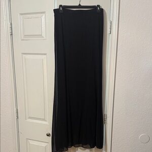Tadashi Shoji Elegant Black Maxi Skirt